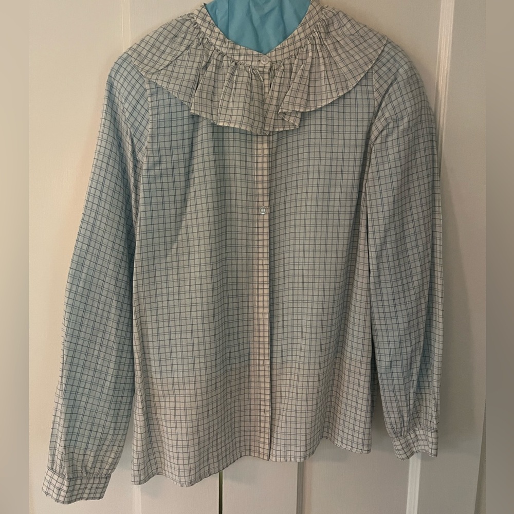 Doen Plaid Blouse
